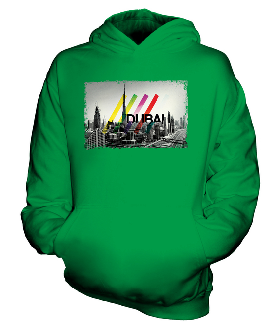 DUBAI SKYLINE KIDS HOODIE PULLOVER HOODY BOYS GIRLS TODDLER - Picture 9 of 14