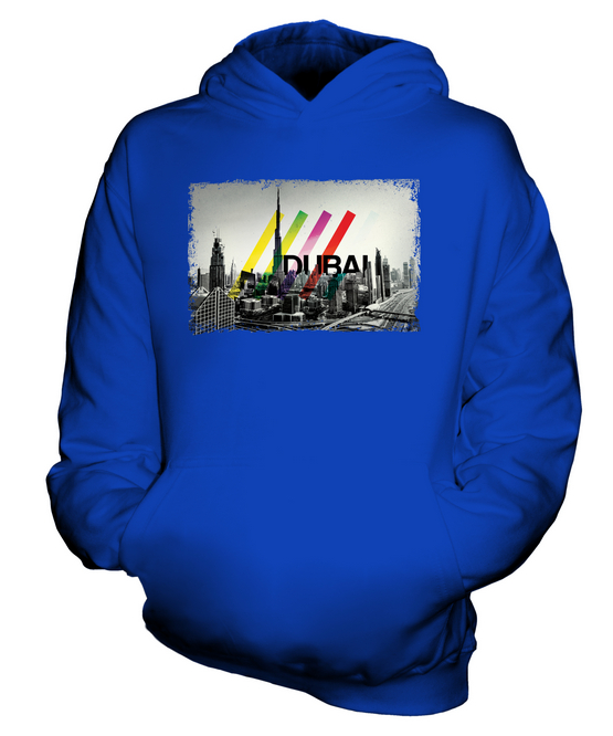 DUBAI SKYLINE KIDS HOODIE PULLOVER HOODY BOYS GIRLS TODDLER - Picture 12 of 14