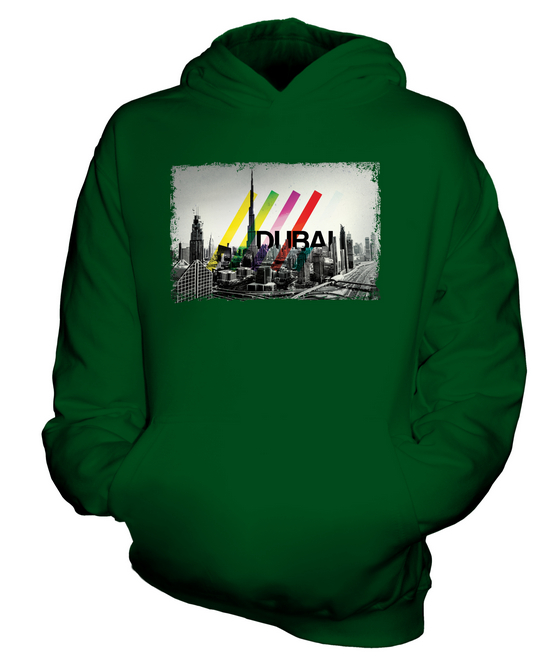 DUBAI SKYLINE KIDS HOODIE PULLOVER HOODY BOYS GIRLS TODDLER - Picture 10 of 14