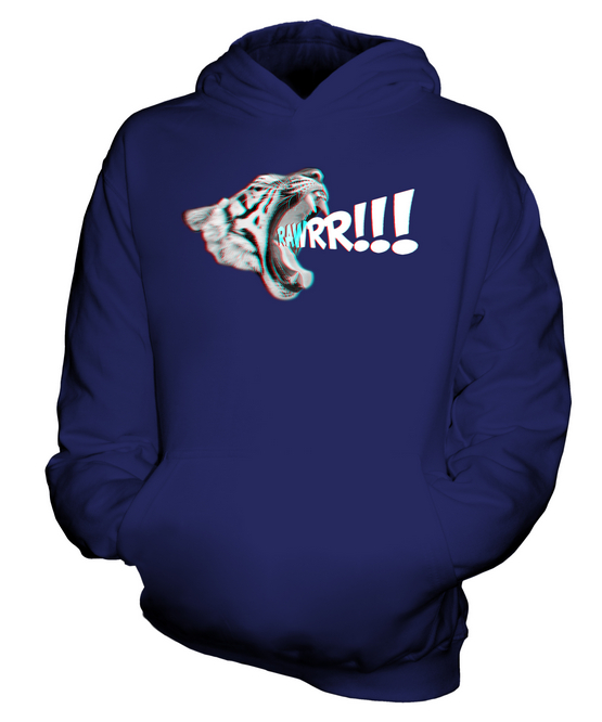 TIGER ROAR KIDS HOODIE PULLOVER HOODY BOYS GIRLS TODDLER - Picture 5 of 14
