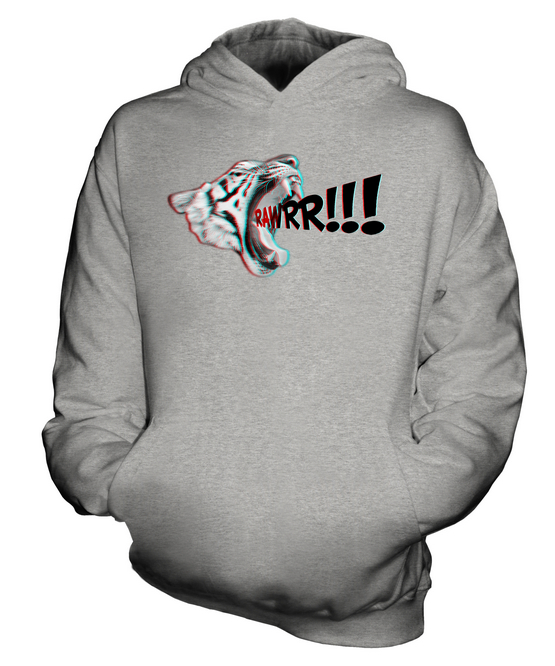 TIGER ROAR KIDS HOODIE PULLOVER HOODY BOYS GIRLS TODDLER - Picture 4 of 14