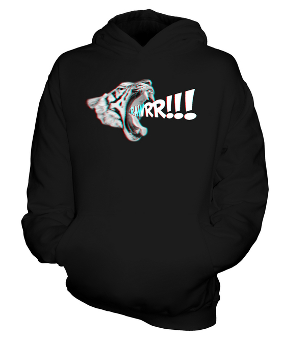 TIGER ROAR KIDS HOODIE PULLOVER HOODY BOYS GIRLS TODDLER - Picture 3 of 14