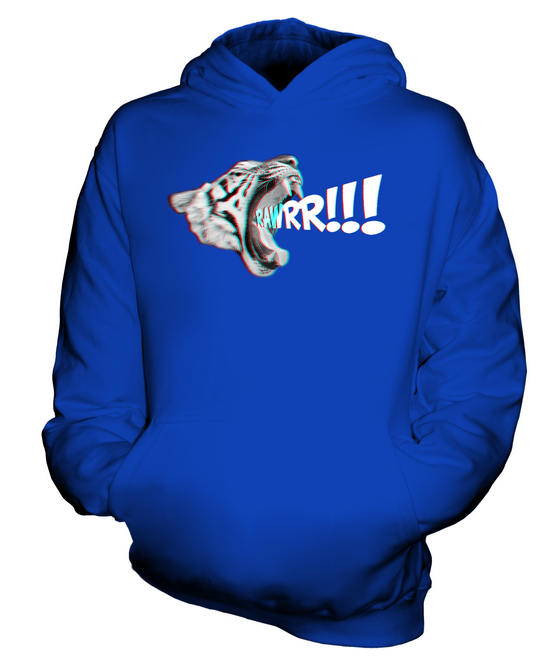 TIGER ROAR KIDS HOODIE PULLOVER HOODY BOYS GIRLS TODDLER - Picture 12 of 14