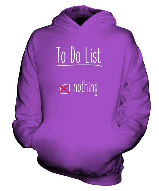 TASK LIST .. NOTHING KIDS HOODIE HOODIE BOYS GIRLS TODDLER - Picture 13 of 14