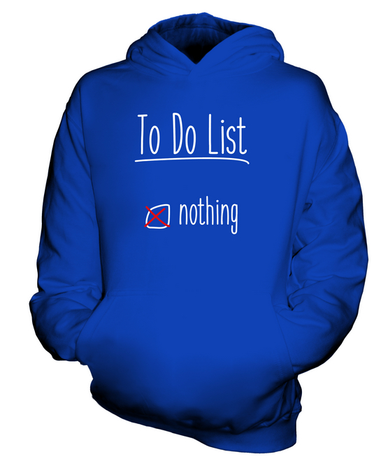 TASK LIST .. NOTHING KIDS HOODIE HOODIE BOYS GIRLS TODDLER - Picture 12 of 14