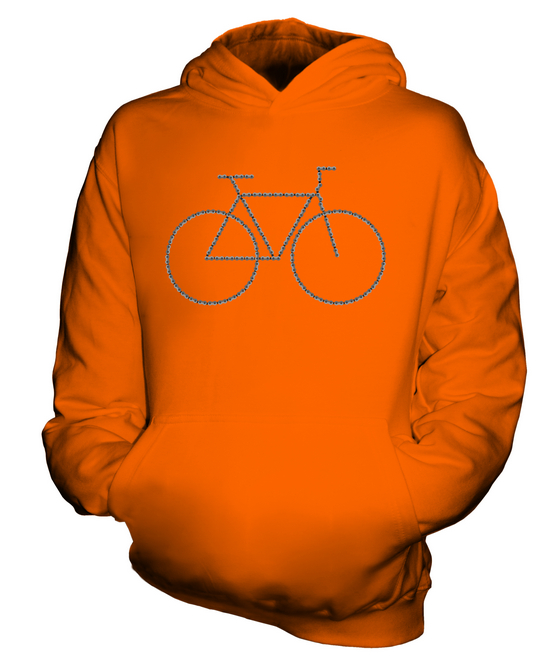 BICYCLE CHAIN KIDS HOODIE PULLOVER HOODY BOYS GIRLS TODDLER - Picture 8 of 14