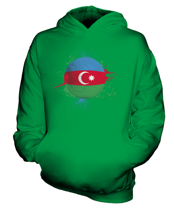 AZERBAIJAN FOOTBALL KIDS HOODIE HOODIE BOYS GIRLS TODDLER - Picture 9 of 14