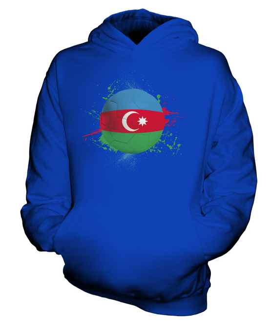 AZERBAIJAN FOOTBALL KIDS HOODIE HOODIE BOYS GIRLS TODDLER - Picture 12 of 14