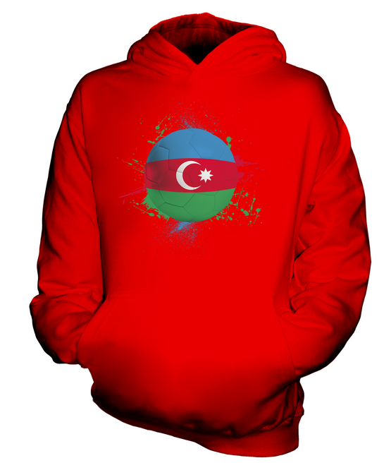 AZERBAIJAN FOOTBALL KIDS HOODIE HOODIE BOYS GIRLS TODDLER - Picture 7 of 14