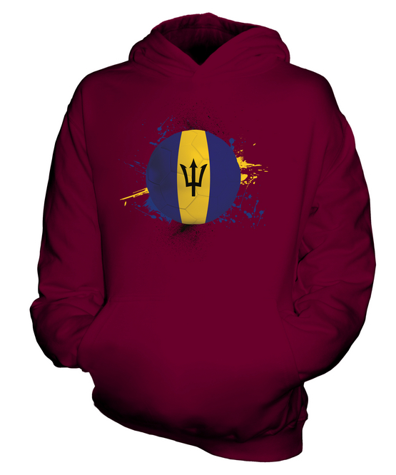 BARBADOS FOOTBALL KIDS HOODIE HOODY BOYS GIRLS TODDLER - Picture 6 of 14