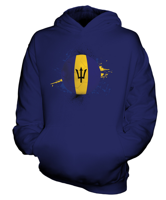 BARBADOS FOOTBALL KIDS HOODIE HOODY BOYS GIRLS TODDLER - Picture 5 of 14