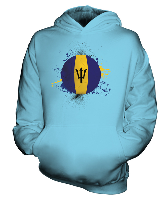 BARBADOS FOOTBALL KIDS HOODIE HOODY BOYS GIRLS TODDLER - Picture 11 of 14