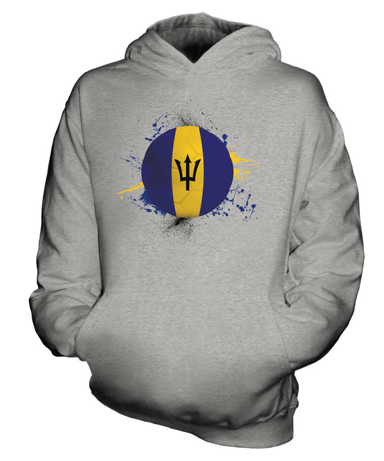 BARBADOS FOOTBALL KIDS HOODIE HOODY BOYS GIRLS TODDLER - Picture 4 of 14