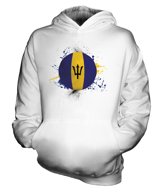 BARBADOS FOOTBALL KIDS HOODIE HOODY BOYS GIRLS TODDLER - Picture 2 of 14