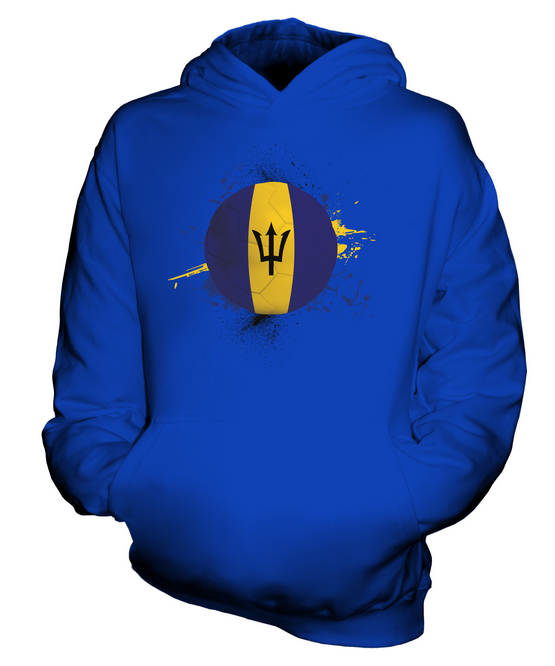 BARBADOS FOOTBALL KIDS HOODIE HOODY BOYS GIRLS TODDLER - Picture 12 of 14