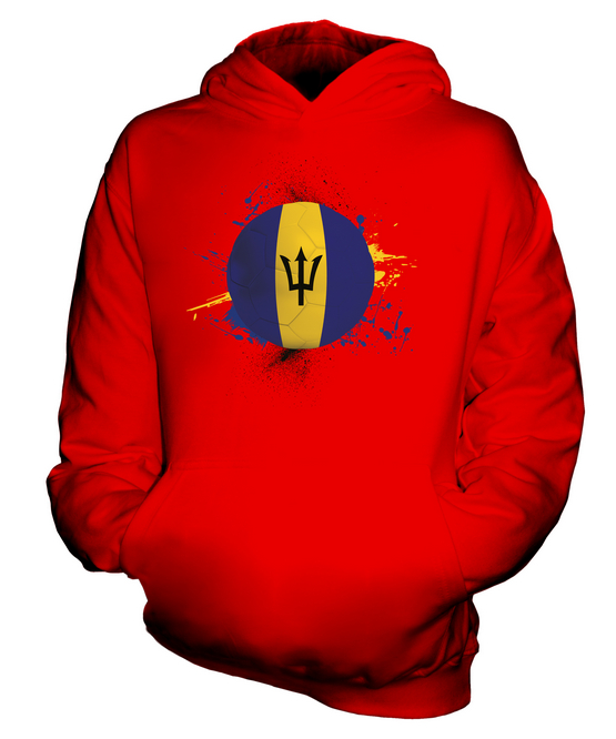 BARBADOS FOOTBALL KIDS HOODIE HOODY BOYS GIRLS TODDLER - Picture 7 of 14
