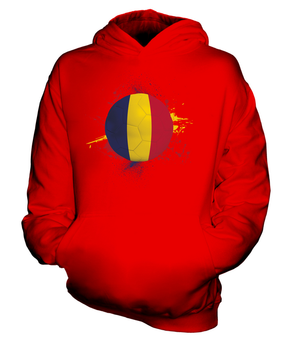 TCHAD FOOTBALL KIDS HOODIE PULLOVER HOODY BOYS GIRLS TODDLER - Picture 7 of 14