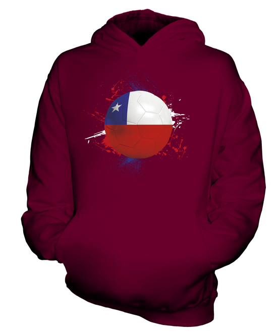 CHILE FOOTBALL KIDS HOODIE PULLOVER HOODY BOYS GIRLS TODDLER - Picture 6 of 14