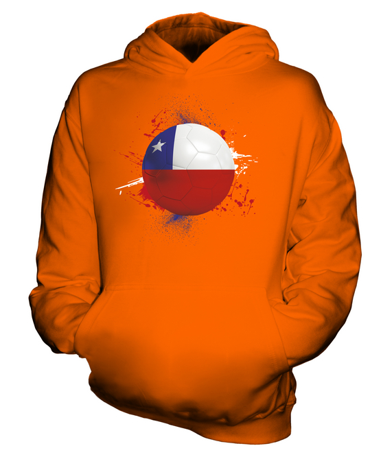 CHILE FOOTBALL KIDS HOODIE PULLOVER HOODY BOYS GIRLS TODDLER - Picture 8 of 14