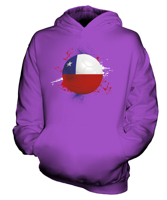 CHILE FOOTBALL KIDS HOODIE PULLOVER HOODY BOYS GIRLS TODDLER - Picture 13 of 14