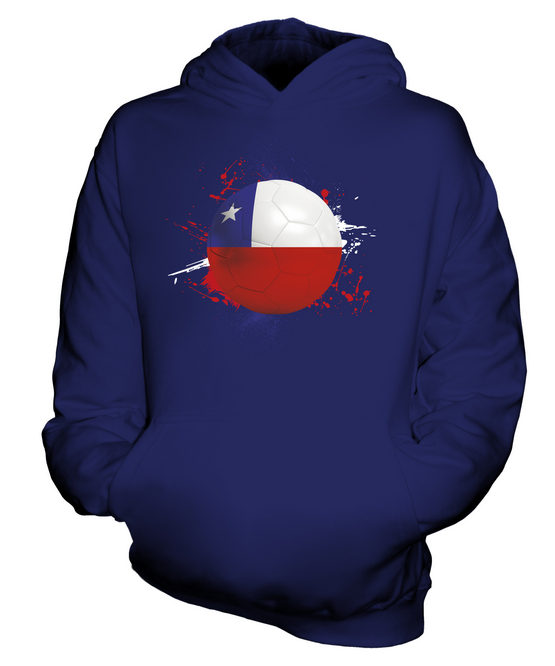 CHILE FOOTBALL KIDS HOODIE PULLOVER HOODY BOYS GIRLS TODDLER - Picture 5 of 14