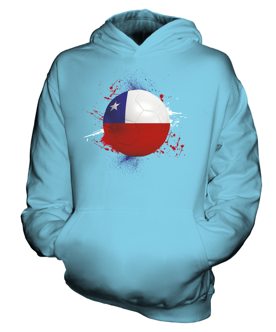 CHILE FOOTBALL KIDS HOODIE PULLOVER HOODY BOYS GIRLS TODDLER - Picture 11 of 14