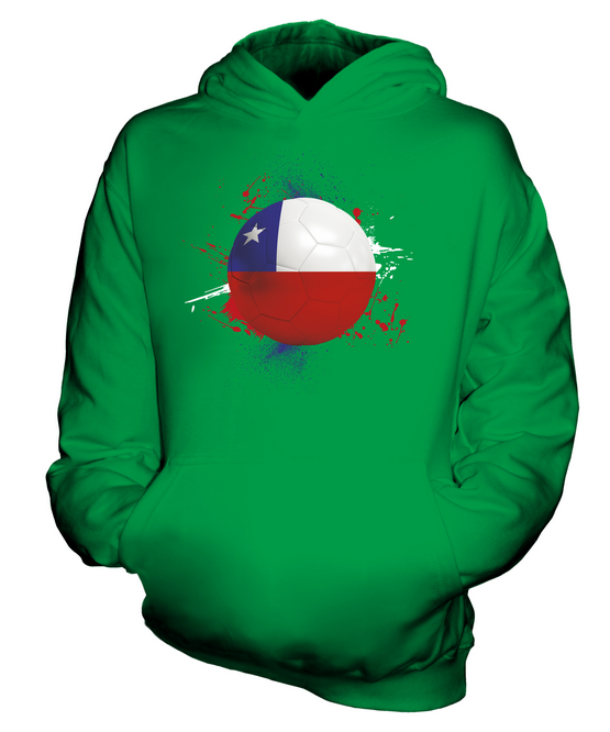 CHILE FOOTBALL KIDS HOODIE PULLOVER HOODY BOYS GIRLS TODDLER - Picture 9 of 14
