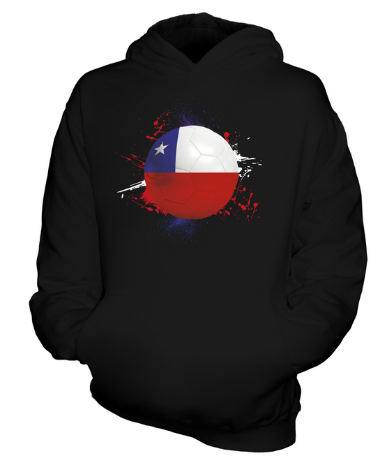 CHILE FOOTBALL KIDS HOODIE PULLOVER HOODY BOYS GIRLS TODDLER - Picture 3 of 14