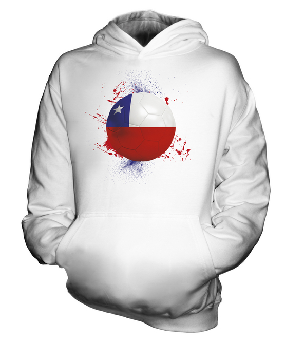 CHILE FOOTBALL KIDS HOODIE PULLOVER HOODY BOYS GIRLS TODDLER - Picture 2 of 14