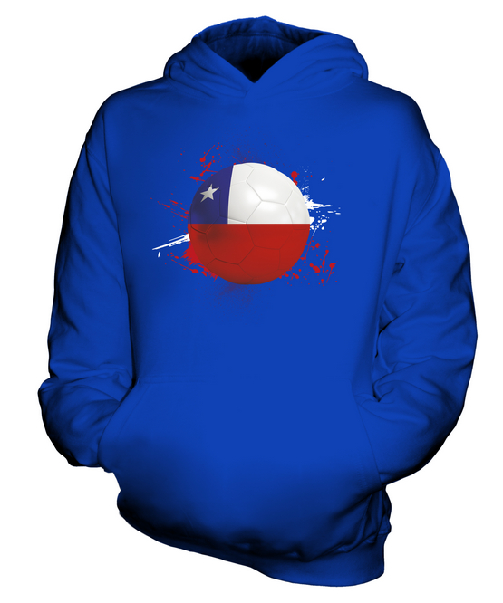 CHILE FOOTBALL KIDS HOODIE PULLOVER HOODY BOYS GIRLS TODDLER - Picture 12 of 14