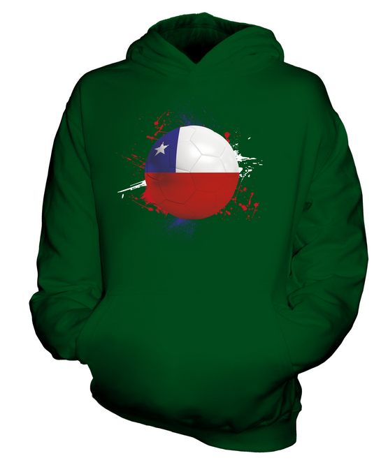 CHILE FOOTBALL KIDS HOODIE PULLOVER HOODY BOYS GIRLS TODDLER - Picture 10 of 14