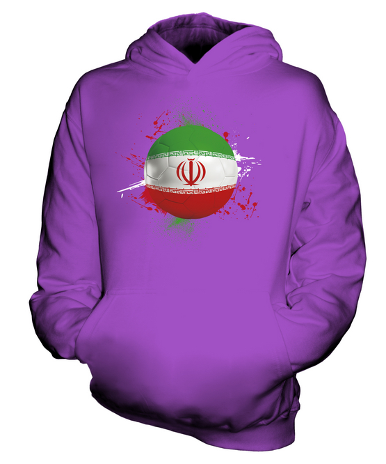 IRAN FOOTBALL KIDS HOODIE PULLOVER HOODY BOYS GIRLS TODDLER - Picture 13 of 14