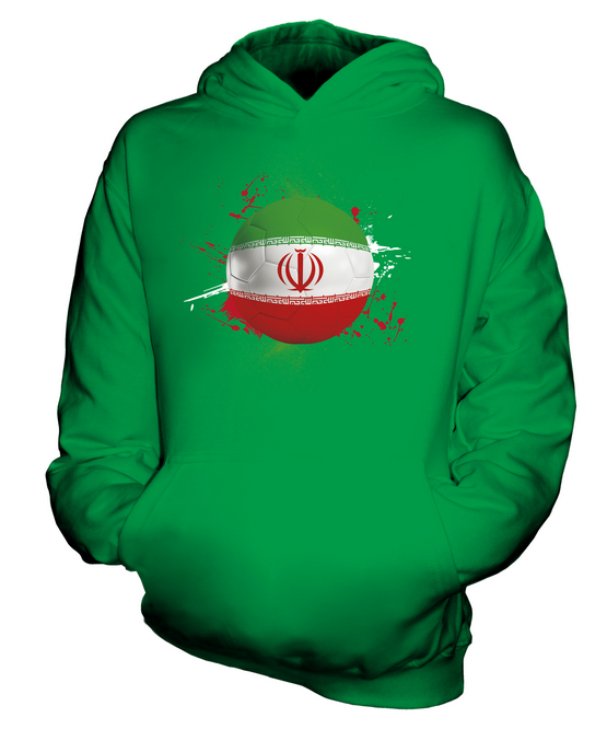 IRAN FOOTBALL KIDS HOODIE PULLOVER HOODY BOYS GIRLS TODDLER - Picture 9 of 14