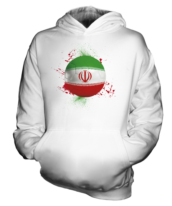 IRAN FOOTBALL KIDS HOODIE PULLOVER HOODY BOYS GIRLS TODDLER - Picture 2 of 14