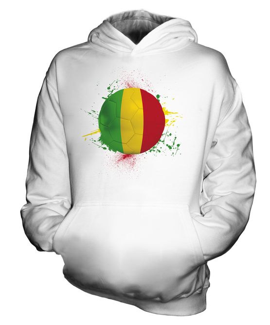MALI FOOTBALL KIDS HOODIE PULLOVER HOODY BOYS GIRLS TODDLER - Picture 2 of 14