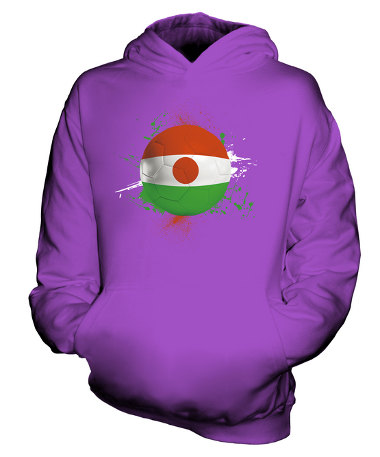 NIGER FUßBALL KINDER KAPUZENPULLOVER HOODIE PULLI HOODY JUNGEN MÄDCHEN KLEINKIND - Picture 13 of 14