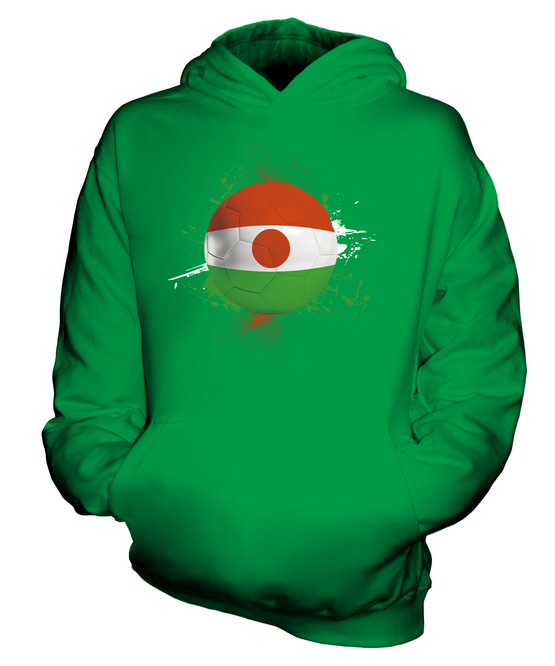 NIGER FUßBALL KINDER KAPUZENPULLOVER HOODIE PULLI HOODY JUNGEN MÄDCHEN KLEINKIND - Picture 9 of 14