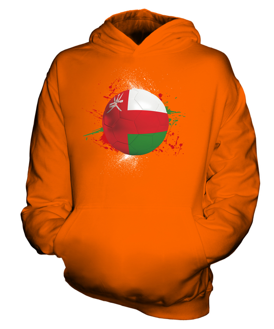 OMAN FOOTBALL KIDS HOODIE PULLOVER HOODY BOYS GIRLS TODDLER - Picture 8 of 14