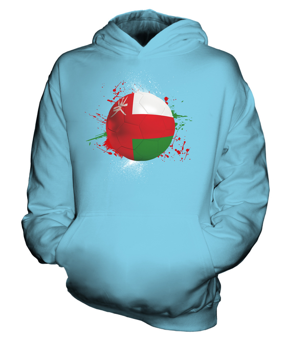 OMAN FOOTBALL KIDS HOODIE PULLOVER HOODY BOYS GIRLS TODDLER - Picture 11 of 14