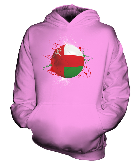 OMAN FOOTBALL KIDS HOODIE PULLOVER HOODY BOYS GIRLS TODDLER - Picture 14 of 14