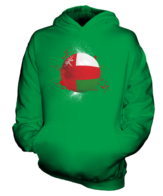 OMAN FOOTBALL KIDS HOODIE PULLOVER HOODY BOYS GIRLS TODDLER - Picture 9 of 14