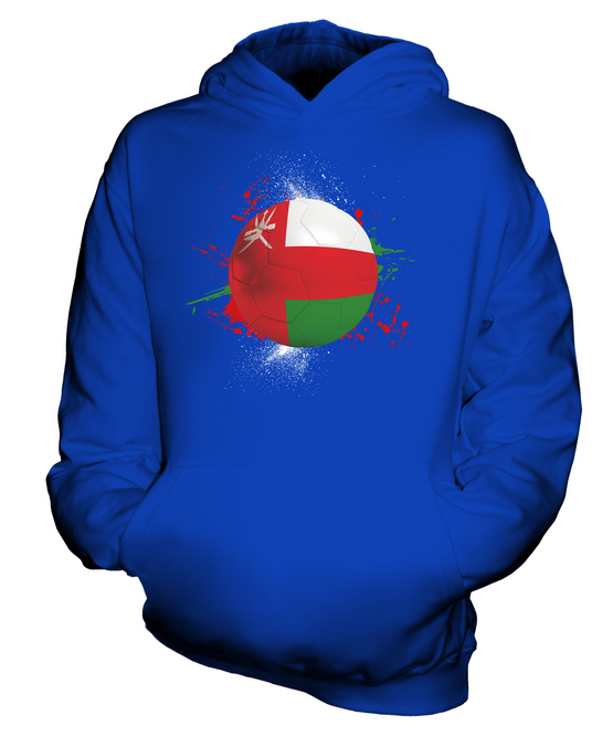 OMAN FOOTBALL KIDS HOODIE PULLOVER HOODY BOYS GIRLS TODDLER - Picture 12 of 14