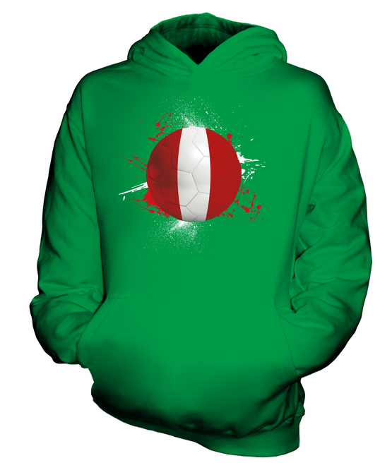 PERU FOOTBALL KIDS HOODIE PULLOVER HOODY BOYS GIRLS TODDLER - Picture 9 of 14