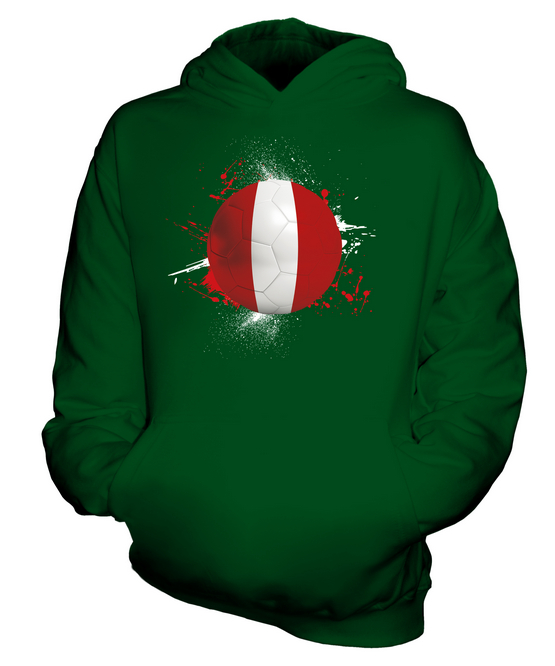 PERU FOOTBALL KIDS HOODIE PULLOVER HOODY BOYS GIRLS TODDLER - Picture 10 of 14
