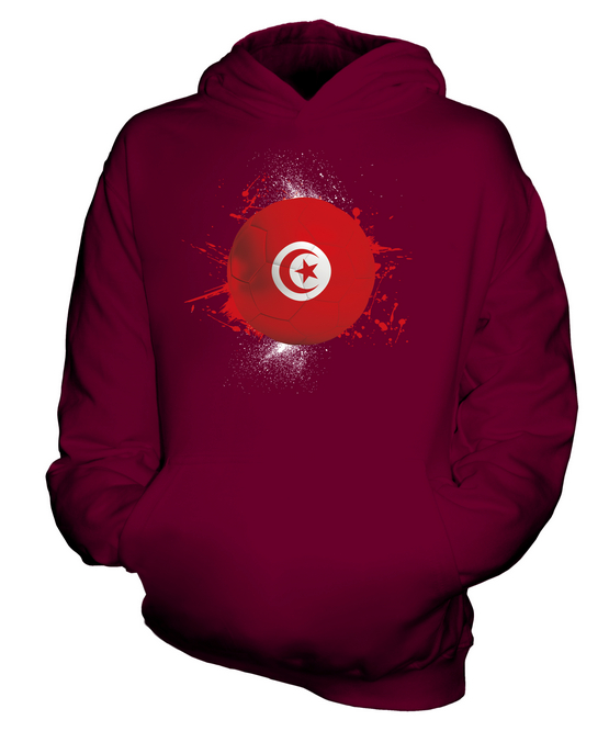 TUNISIA FOOTBALL KIDS HOODIE HOODY BOYS GIRLS TODDLER - Picture 6 of 14