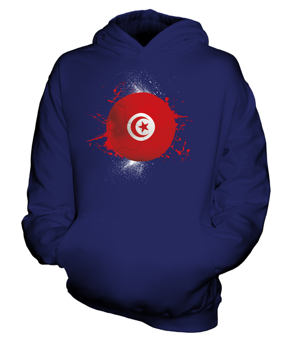 TUNISIA FOOTBALL KIDS HOODIE HOODY BOYS GIRLS TODDLER - Picture 5 of 14