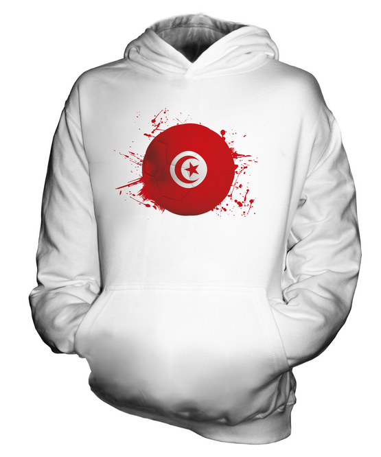 TUNISIA FOOTBALL KIDS HOODIE HOODY BOYS GIRLS TODDLER - Picture 2 of 14
