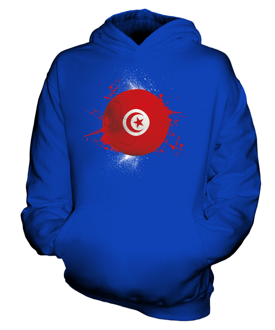 TUNISIA FOOTBALL KIDS HOODIE HOODY BOYS GIRLS TODDLER - Picture 12 of 14