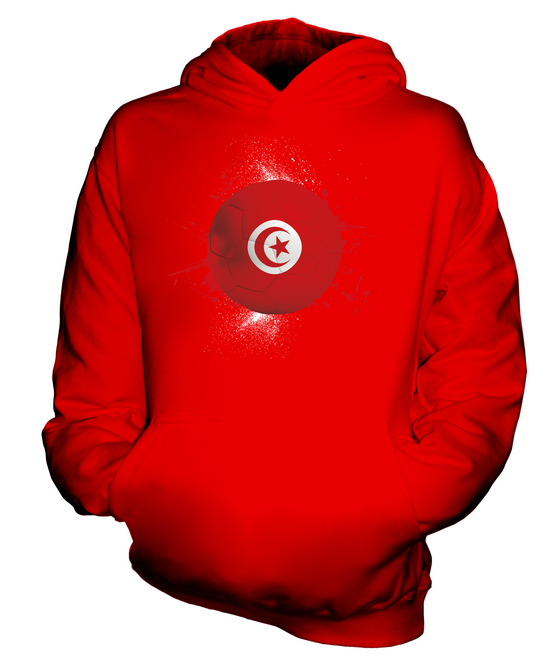 TUNISIA FOOTBALL KIDS HOODIE HOODY BOYS GIRLS TODDLER - Picture 7 of 14
