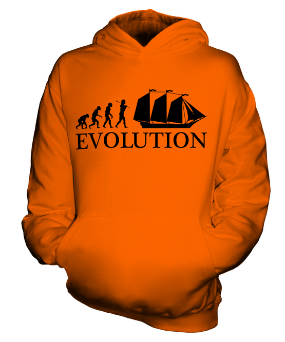 BEAUTIFUL HUMAN EVOLUTION KIDS HOODIE HOODIE BOYS GIRLS - Picture 8 of 14